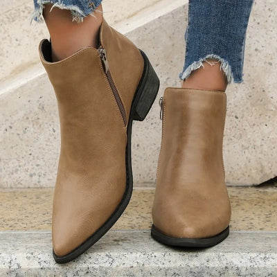 Monika® | Stiefelette aus Leder