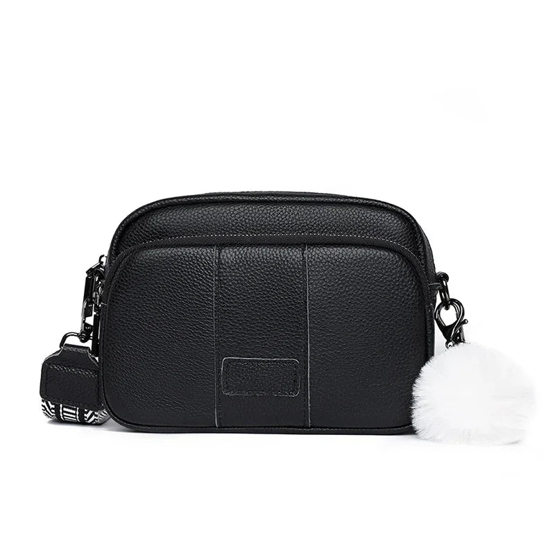Gisela® | Raffiniertes Leder Schultertasche
