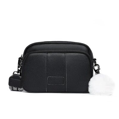 Gisela® | Raffiniertes Leder Schultertasche