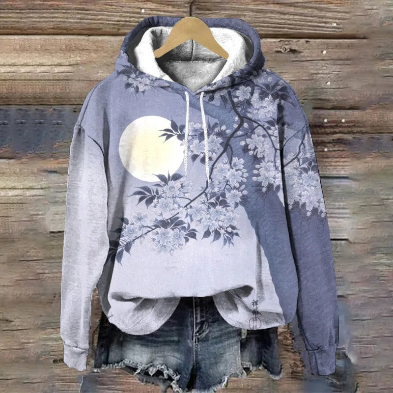 LIVIA® | Sweatshirt mit floralem Druck