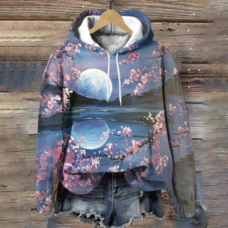 LIVIA® | Sweatshirt mit floralem Druck