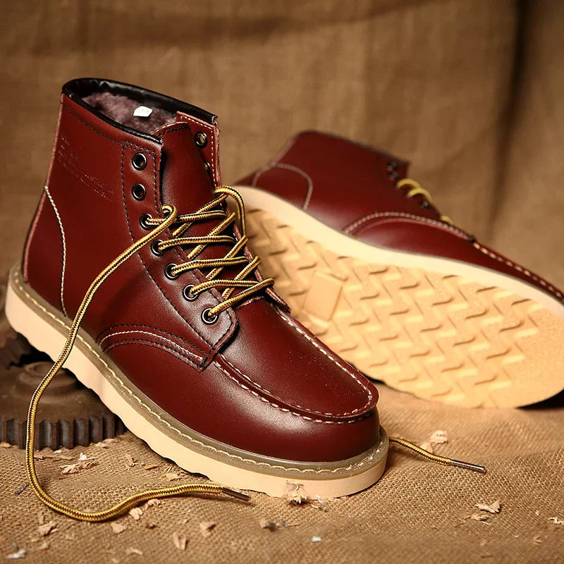 Josef® | Retro Echtleder Stiefel