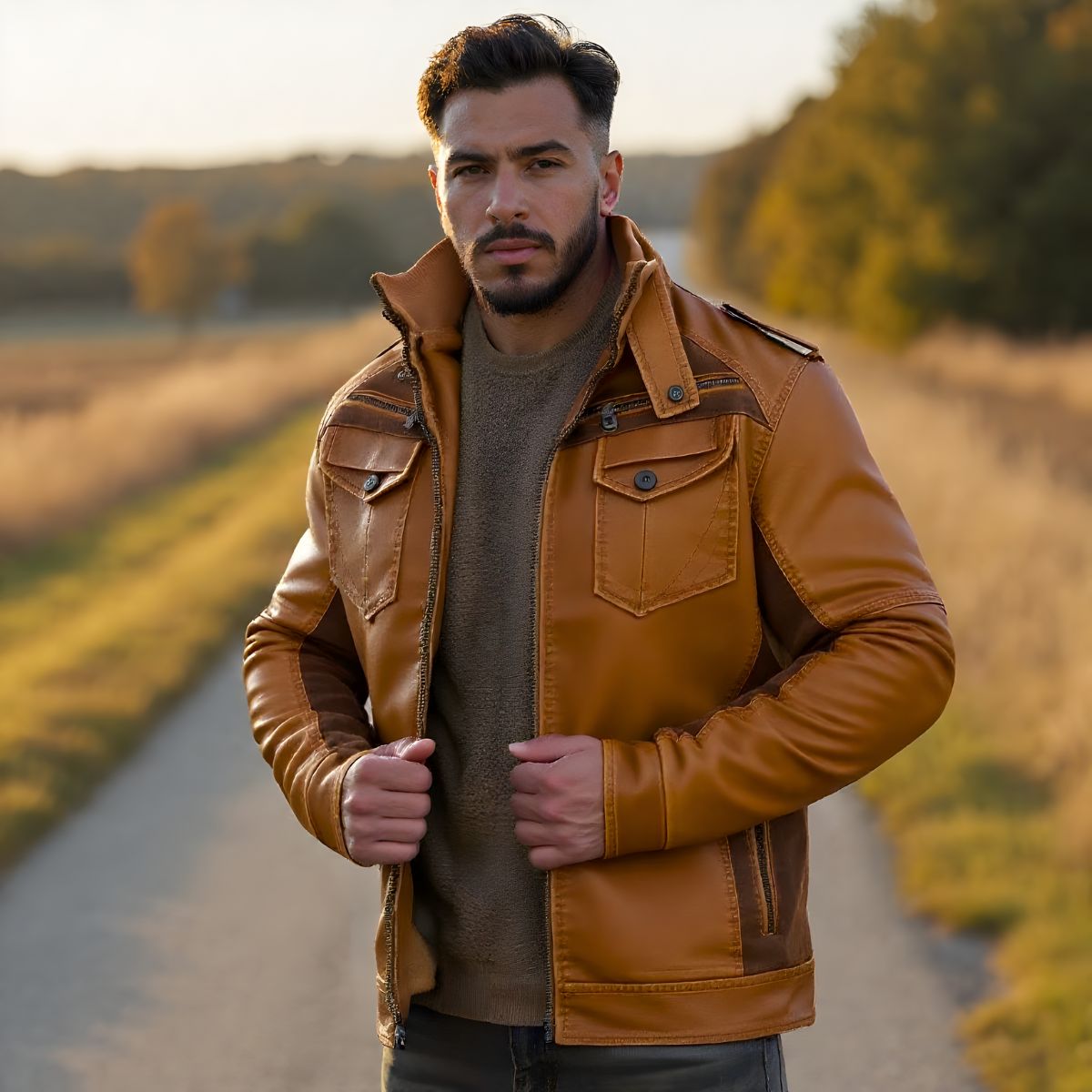Leopold® | Premium Lederjacke