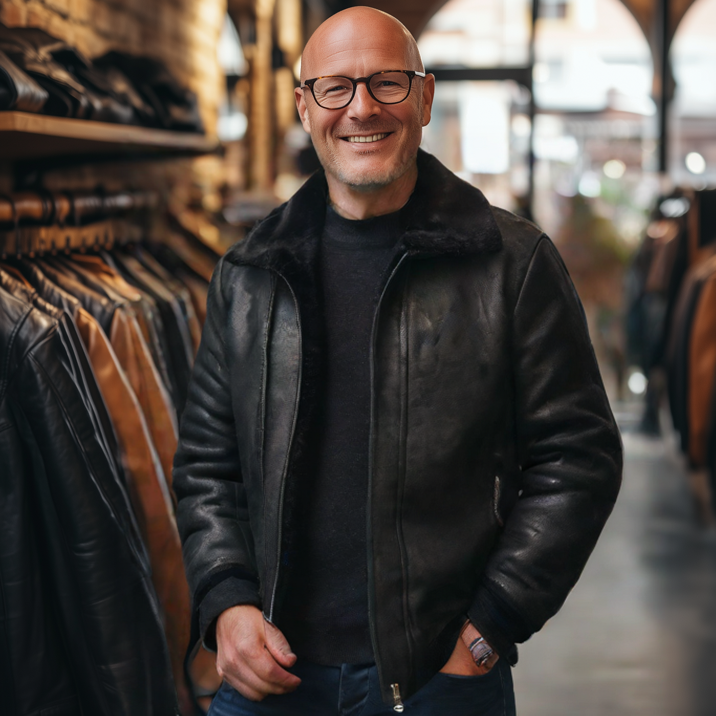 Otto® | Premium Lederjacke mit Futter