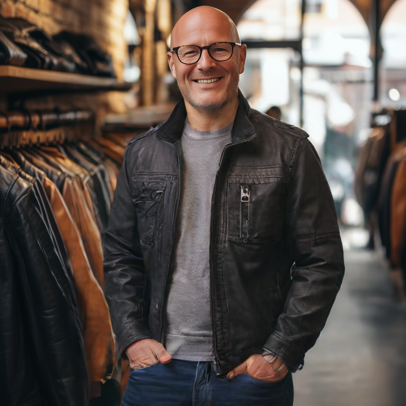Lorenzo® | Premium Lederjacke