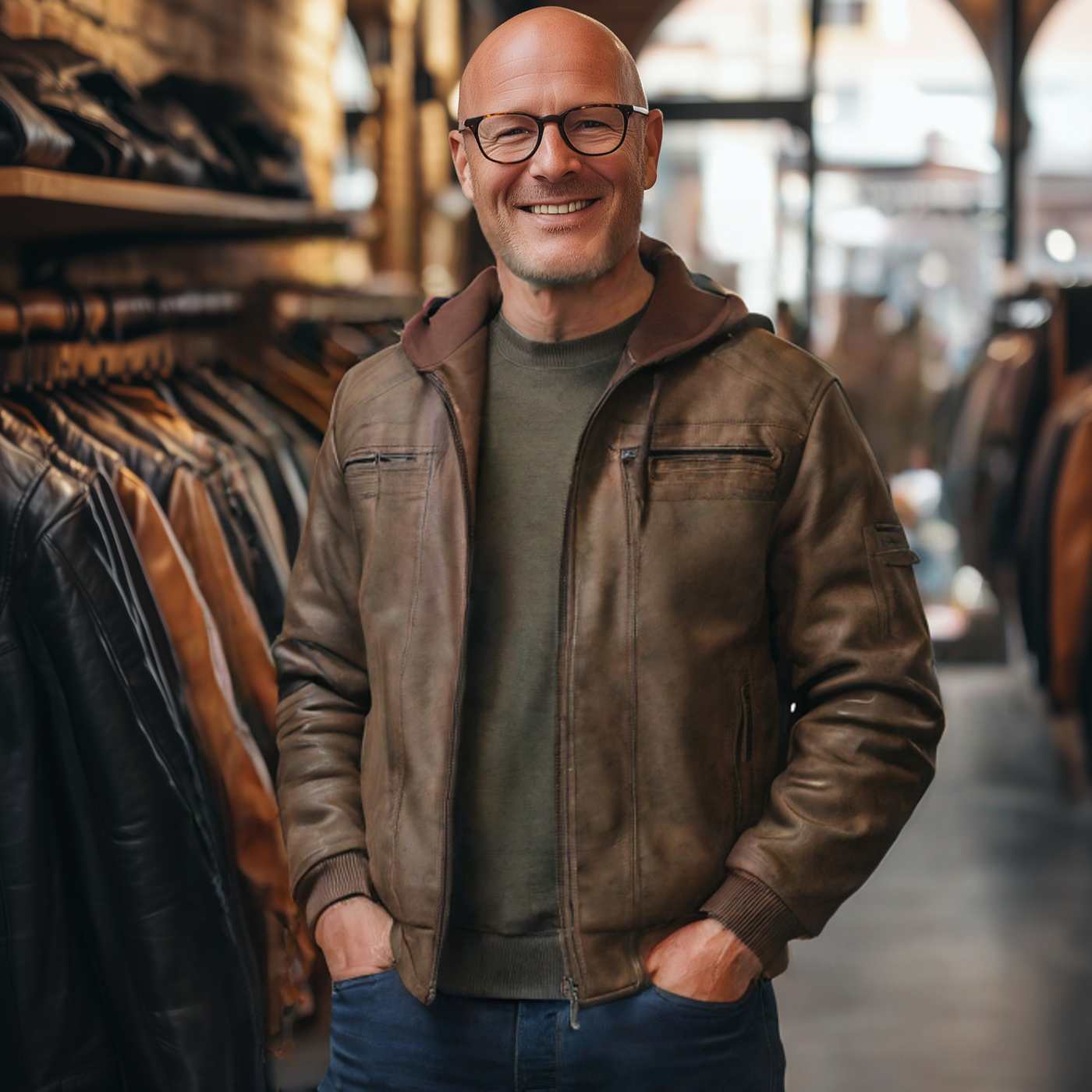 Luca® | Premium Lederjacke