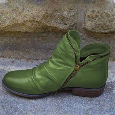 Leni® | Elegante Stiefeletten mit Reißverschluss