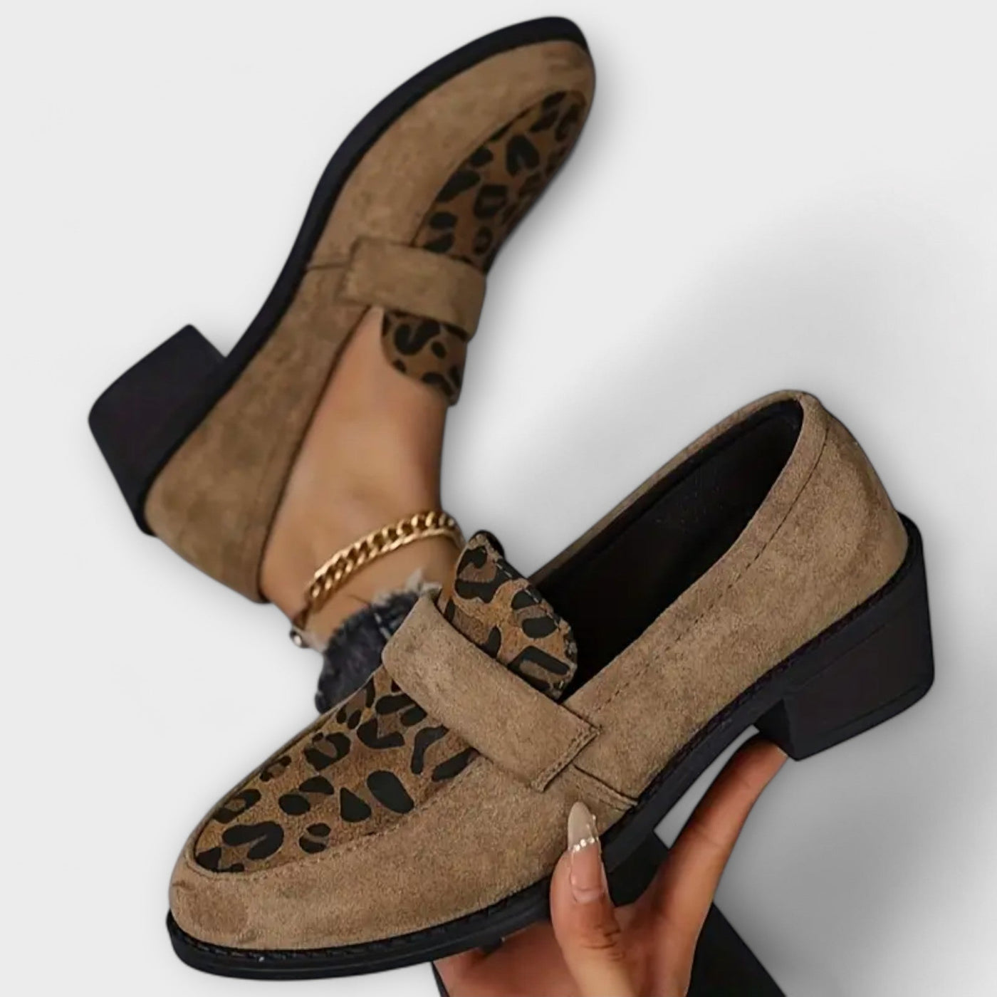 Dora® | Elegante Schuhe mit Leopardenmuster
