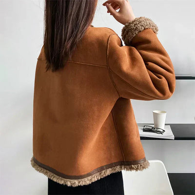 Gabi® | WARMER UND FEINER LEDERMANTEL