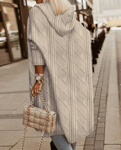 Susi® | Langer Cardigan mit Kapuze