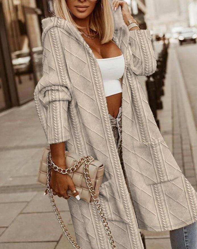 Susi® | Langer Cardigan mit Kapuze