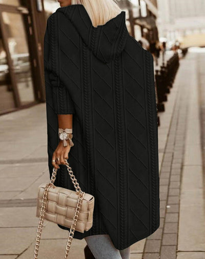 Susi® | Langer Cardigan mit Kapuze