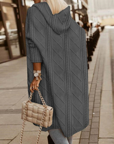 Susi® | Langer Cardigan mit Kapuze