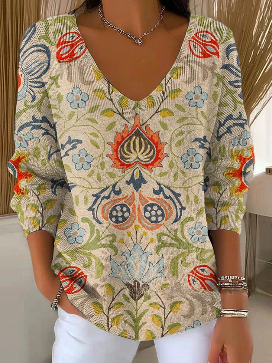 Gisela® | Pullover mit V-Ausschnitt