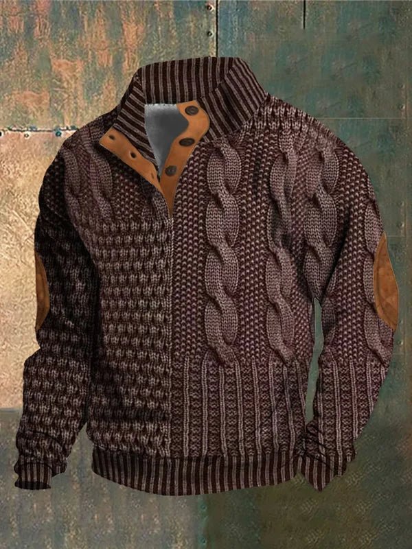 Clemens® | Bedruckter warmer Pullover