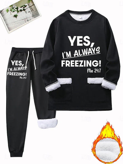 Theresa® | „Yes, I’m Always Freezing“ Warmes Winter-Outfit