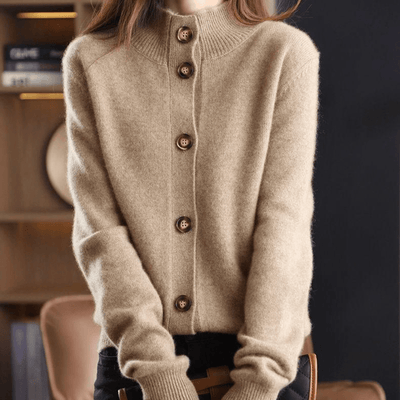Sabine® | Luxuriöser Cashmere Strick Cardigan