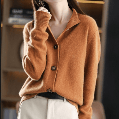 Sabine® | Luxuriöser Cashmere Strick Cardigan