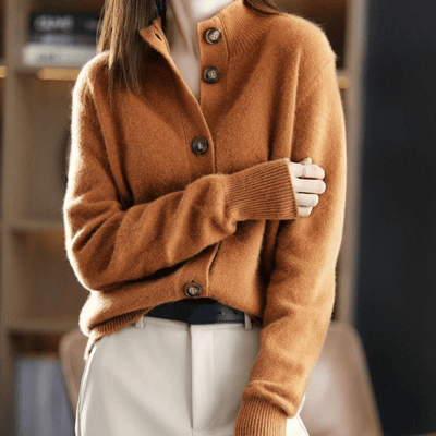 Sabine® | Luxuriöser Cashmere Strick Cardigan
