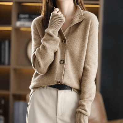 Sabine® | Luxuriöser Cashmere Strick Cardigan