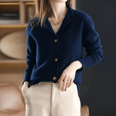 Sabine® | Luxuriöser Cashmere Strick Cardigan