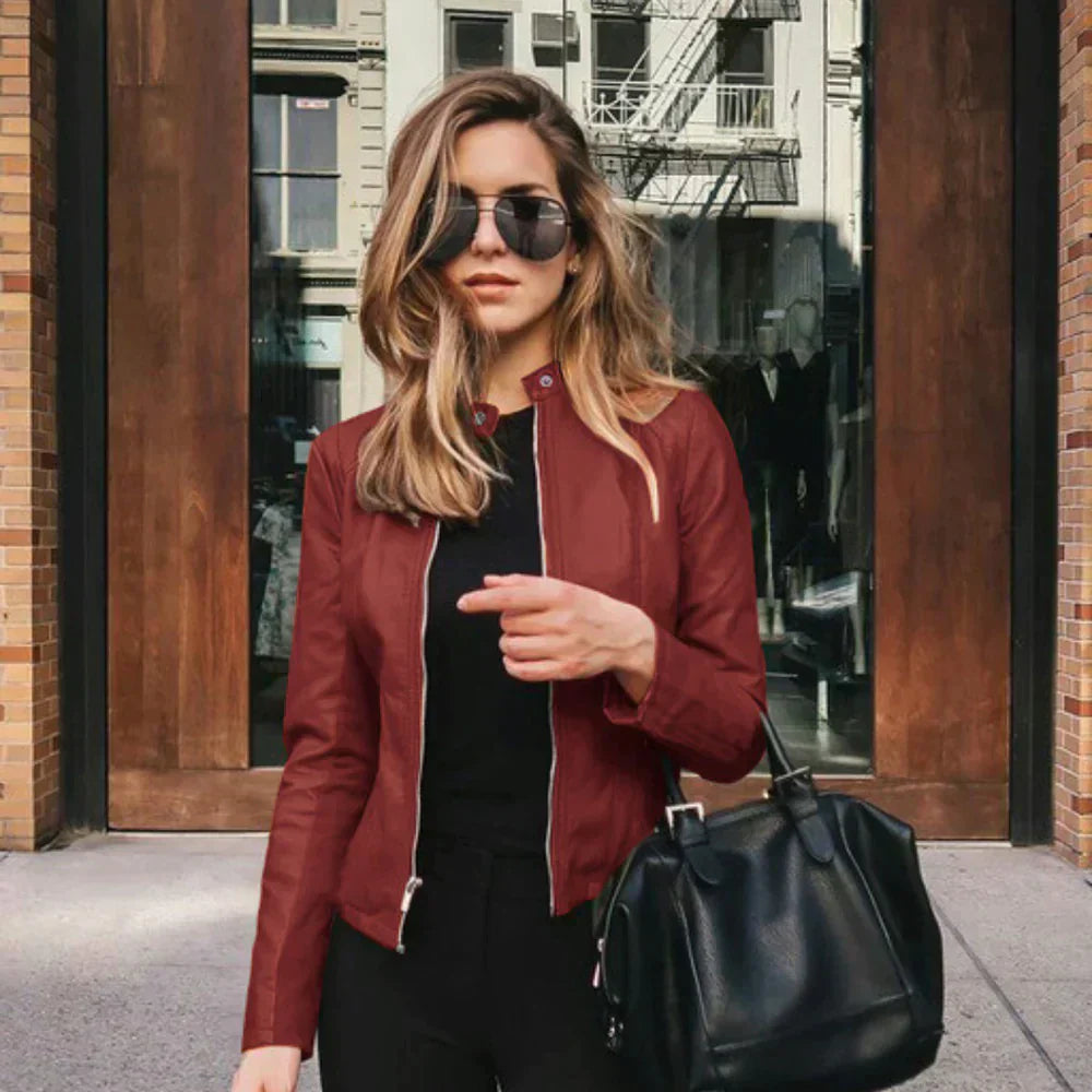 Marlene® | Italienische Lederjacke