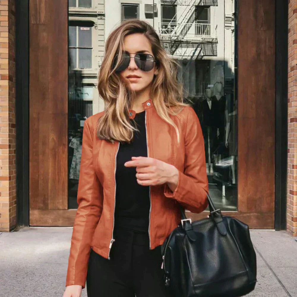 Marlene® | Italienische Lederjacke