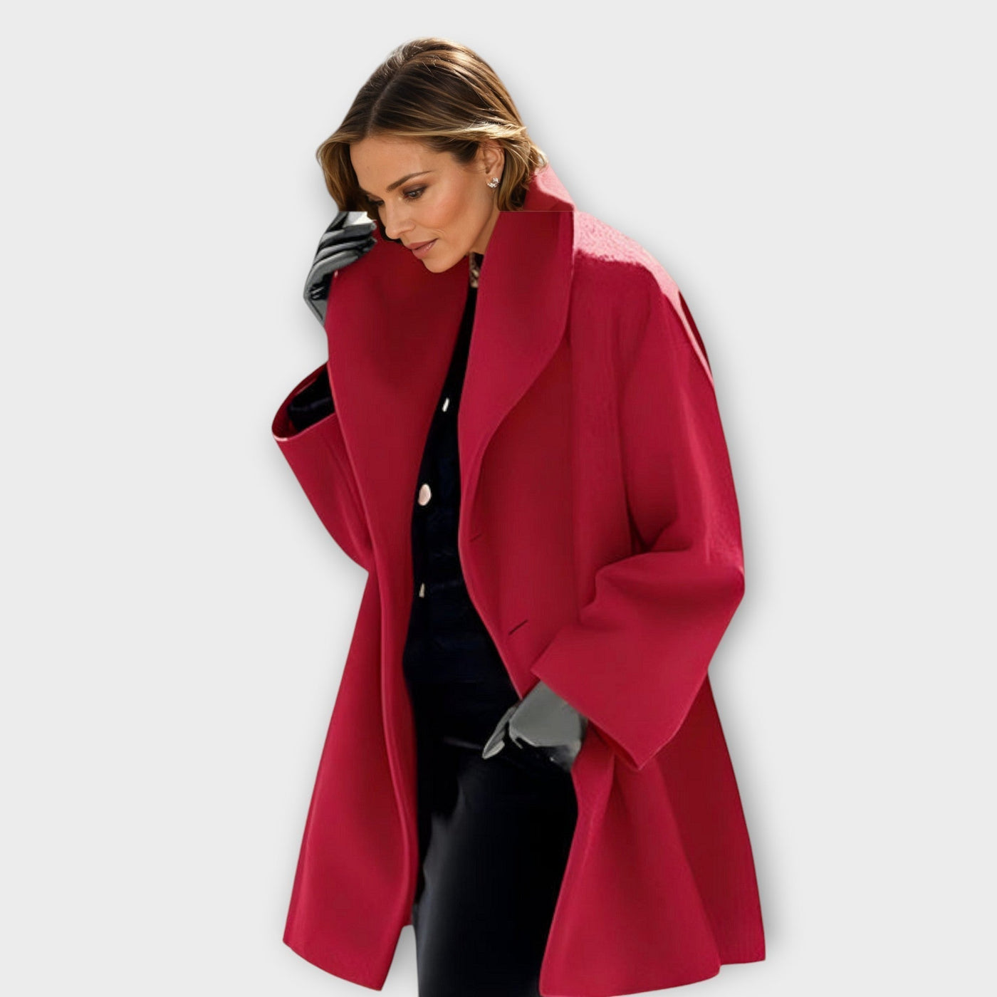Gabriele® | Premium Windabweisender Wollmantel
