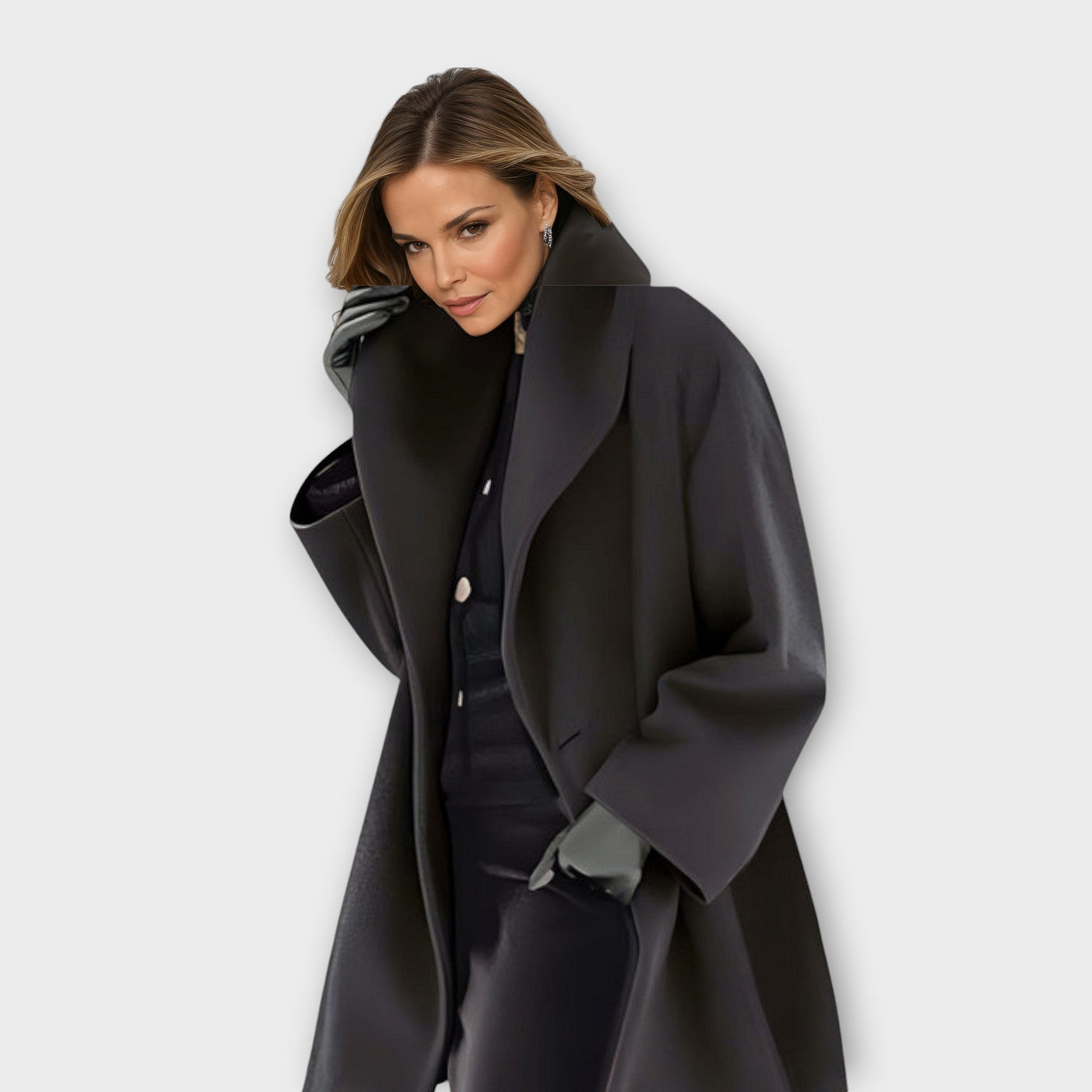 Gabriele® | Premium Windabweisender Wollmantel