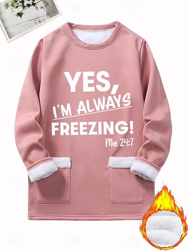 Sabine® | „Yes, I’m Always Freezing“ Warmes Winter-Outfit