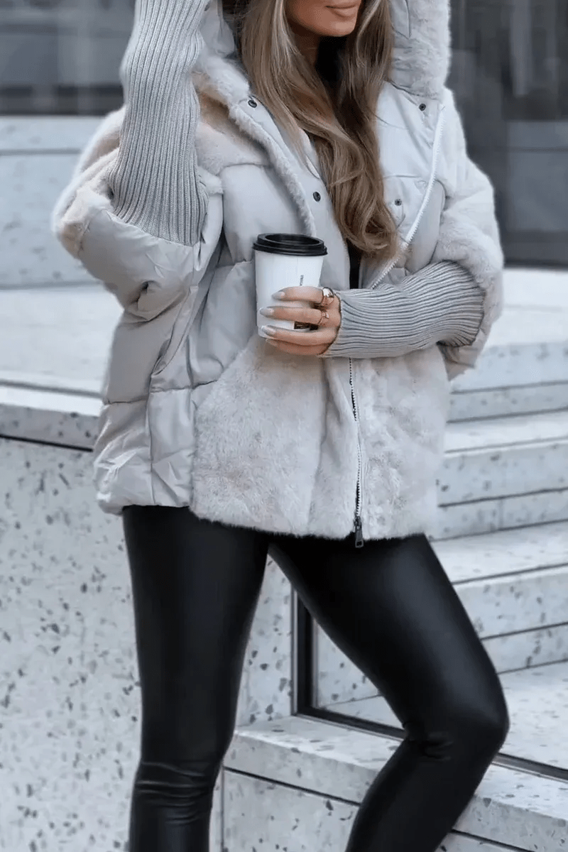 Gudrun® | Gemütliche, geschichtete Winterjacke