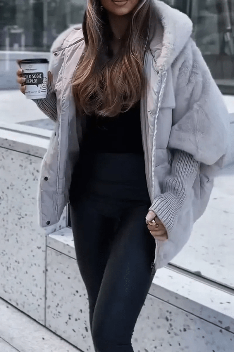 Gudrun® | Gemütliche, geschichtete Winterjacke