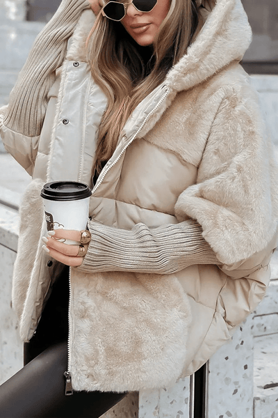 Gudrun® | Gemütliche, geschichtete Winterjacke