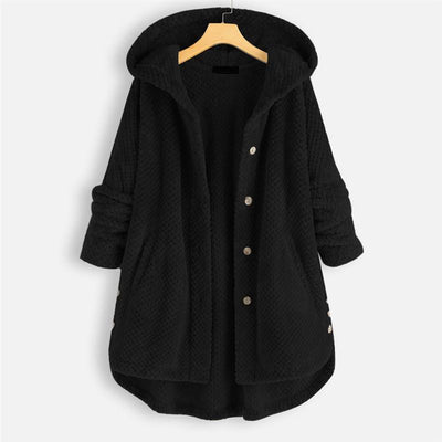 Florentina® | Winter Kapuzen-Doppel-Fleece-Mantel