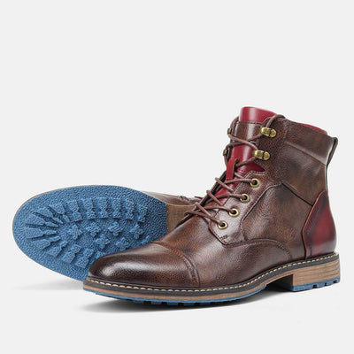 Leonhard® | Oxford-Stiefel aus echtem Leder