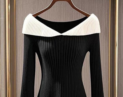 Verena® | Pullover in Schwarz und Weiß