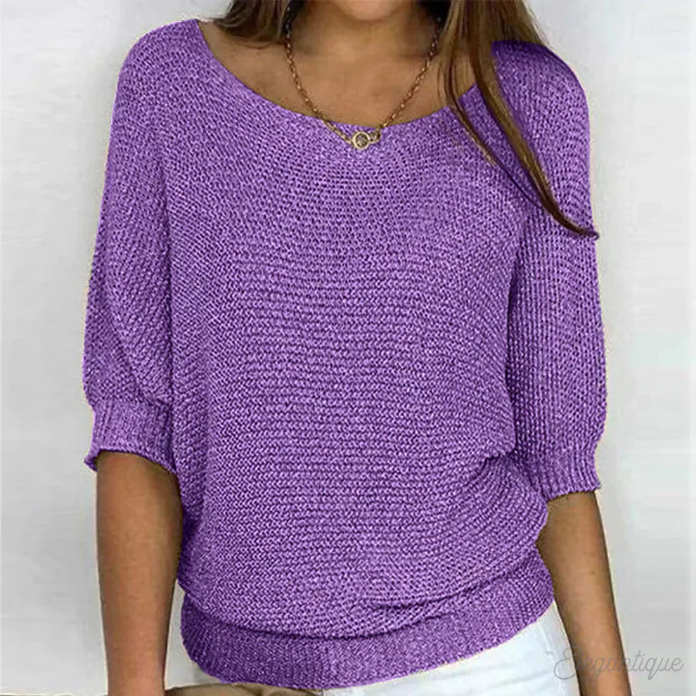 Hannelore® | Eleganter Strickpullover