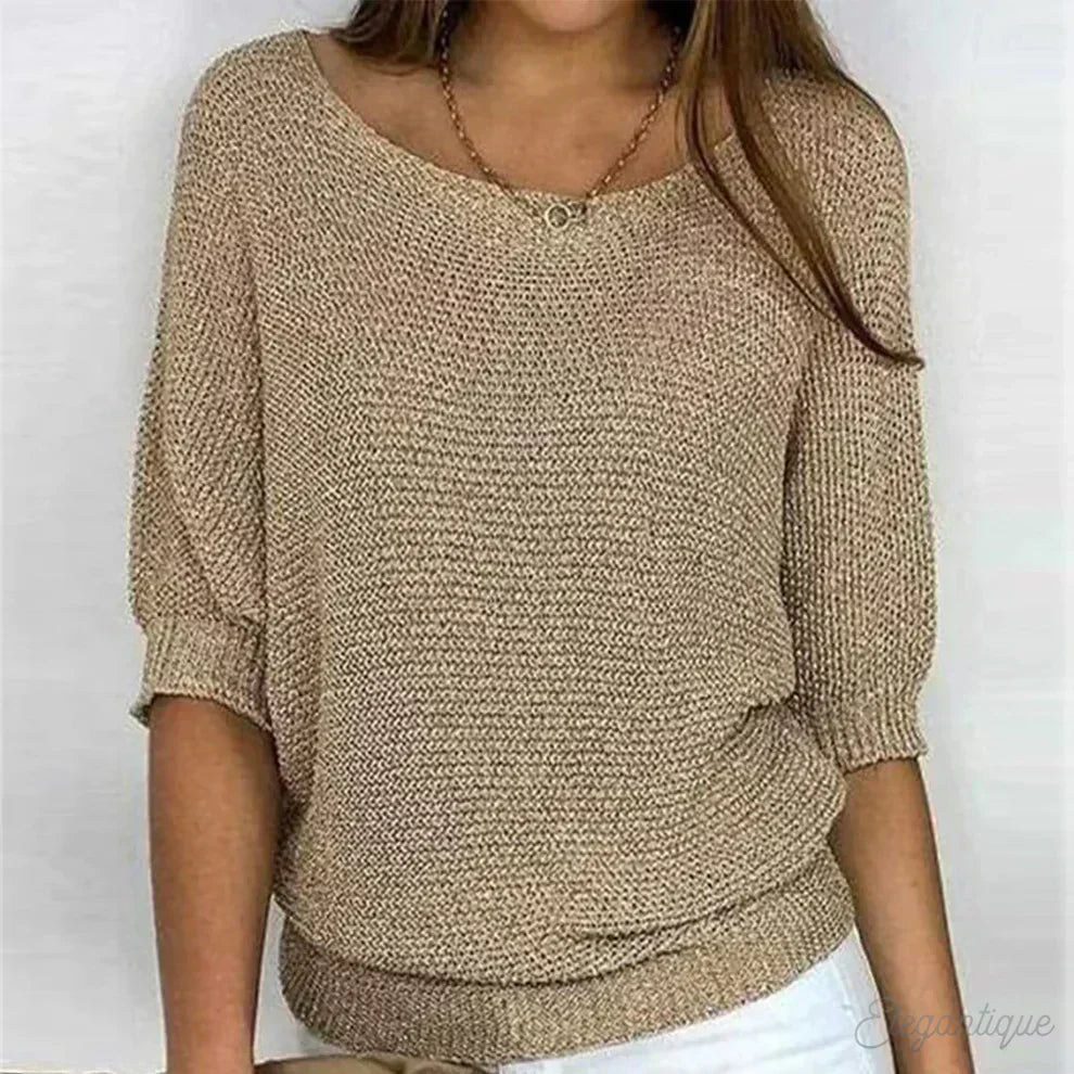 Hannelore® | Eleganter Strickpullover