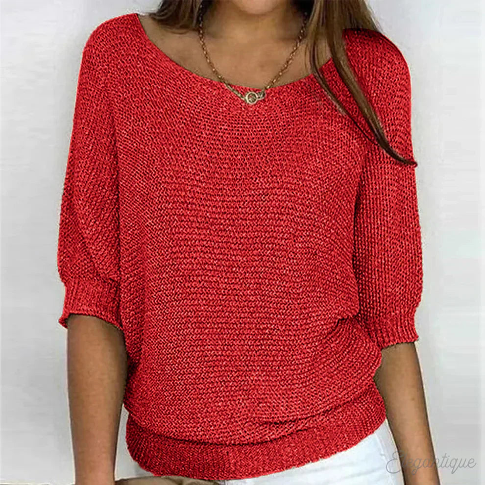 Hannelore® | Eleganter Strickpullover