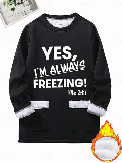 Sabine® | „Yes, I’m Always Freezing“ Warmes Winter-Outfit